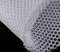 Personnalisé 100% Polyester 10mm 3D double face Air Spacer Mesh Fabric 100% Knitted Technique Memory Feature for Home Pad Car Use