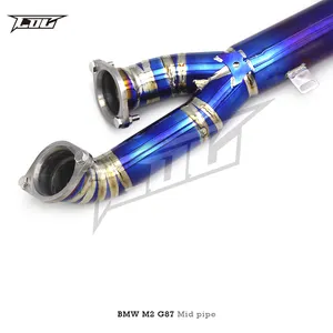 Mid Pipe/Middle Pipe For BMW M2 G87 2023 Racing Exhaust System Titanium Exhaust Pipe With Extended Brace