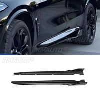 Extensión de alerón lateral para BMW X5 X6 F15 F16 2014-2019, protector de faldón lateral, difusor, divisor, accesorio para coche