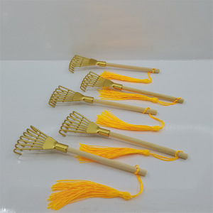 D6055 Mini râteau <span class=keywords><strong>zen</strong></span> en métal avec manche en bois pour cendres d'encens, outil à main pour artisanat et décoration de table - Product Image 6