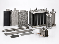 Anode en maille de titane MMO Ru-Ir |   Électrode DSA pour électrochlorage de saumure et générateur de NaOCl