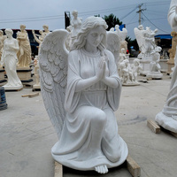 Pierre tombale de style européen faite à la main pour tombe, monument funéraire personnalisé en granit avec motif ange, pierres tombales et monuments en marbre
