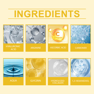 Suero de Vitamina C y Ácido Hialurónico de Marca Privada, Iluminador, Antienvejecimiento, Hidratante, Antiarrugas, Atenúa Manchas Oscuras, Cuidado de la Piel - Product Image 3