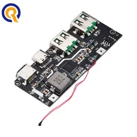 Module d'alimentation mobile à charge ultra-rapide bidirectionnelle avec écran couleur PD 22,5W, carte mère DIY pour température/circuit 5V 4,5A