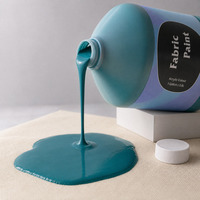 Seau de peinture textile 3,8 L à base d'eau, lisse et résistant à la décoloration, vente en gros directe usine OEM