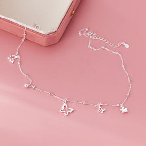 Collar de Perlas en Forma de U de Plata S925, Diseño Exquisito, Simple, Estilo Ins, de Alta Gama, Y01918, Collares con Colgante de Moda - Product Image 3