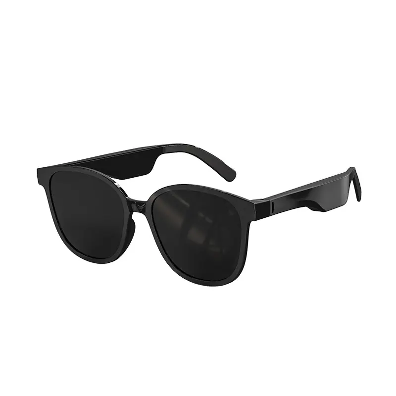 custom logo acetate fashion designer earphone wireless smart glasses audio sunglasses 2024