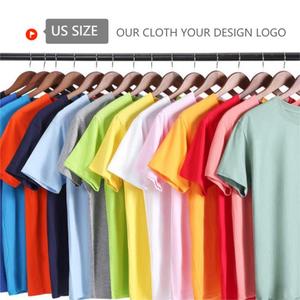 T-shirts unisexes en coton, style streetwear, personnalisables, en stock, grandes tailles, col rond, impression par transfert thermique, tailles européennes et américaines - Product Image 3