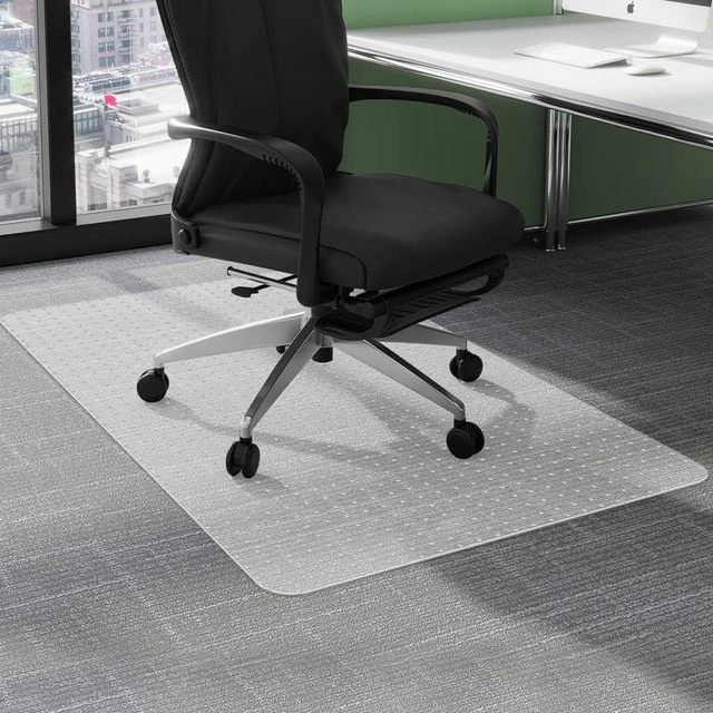PVC Chair Mat for Carpeted Floors Chair Mat for Office and Home