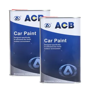 Acrylic PU Paint Color High Coverage 1K Metallic Car Refinish Coating 2K Car Refinish Spray Paint Auto Paint Mixing System