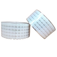 Autocollant adhésif à crochet et boucle Cercle Rond Adhésif à crochet et boucle Points Velcroes Points pour vêtements