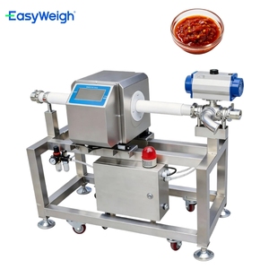 Détecteur <span class=keywords><strong>de</strong></span> métaux pour l'industrie alimentaire en acier inoxydable avec indice <span class=keywords><strong>de</strong></span> protection IP66 pour saucisses, sauces, lait, boissons Easyweigh FMD-PL100 - Product Image 2