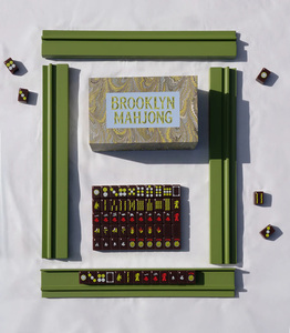 Jeu de Mahjong de Luxe Américain Standard 166 Tuiles Acrylique Bleu Clair Gravé <span class=keywords><strong>Joker</strong></span> Professionnel <span class=keywords><strong>Casino</strong></span> Jeux d'Hasard Marché Américain - Product Image 4