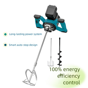 Lithium Electric Mixer Cement Concrete <strong>Plaster</strong> Battery Powered Construction <strong>Mixing</strong> Tool Ice <strong>Drill</strong> - Product Image 4