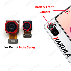 Fotocamera posteriore per telefono cellulare fotocamera anteriore per <span class=keywords><strong>Xiaomi</strong></span> <span class=keywords><strong>Redmi</strong></span> <span class=keywords><strong>Note</strong></span> 10 5G <span class=keywords><strong>10S</strong></span> 9 9S 8 7 Pro Max Kit fotocamera posteriore cavo Flex parti di riparazione - Product Image 1