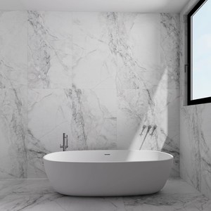 Carreaux de marbre blanc <span class=keywords><strong>glacier</strong></span> Carreaux de sol simples et élégants 600x1200 - Product Image 2