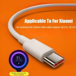 สายชาร์จเร็ว Quick Charge 6A USB-C สำหรับ Samsung S20 S21 สายหุ้ม TPE ป้องกันสัญญาณรบกวนด้วยฟอยล์ สายดาต้าโทรศัพท์มือถือแบบ Type-C - Product Image 4