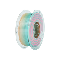 Filament d'imprimante 3D PETG haute transparence 1,75 mm 1 kg, résistant aux chocs, faible odeur, extrusion stable pour modèles FDM DIY