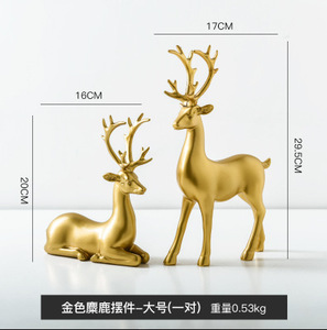 Elementi d'Arredo Semplici e Creativi, Decorazione con Sfera di Cristallo in Ferro Dorato per il Soggiorno - Product Image 4