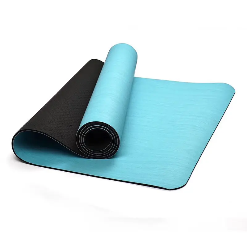 Bilink – tapis de Yoga en caoutchouc PU écologique de qualité supérieure avec logo, design personnalisé