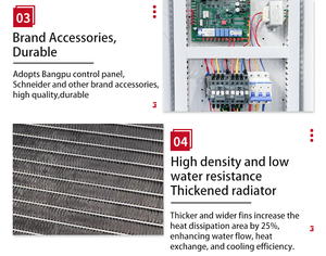 Pengqiang 5HP nhà bếp Thương mại điều hòa không khí nhiệm vụ nặng nề Hệ thống làm mát năng lượng hiệu quả nhà bếp công nghiệp AC đơn vị - Product Image 5