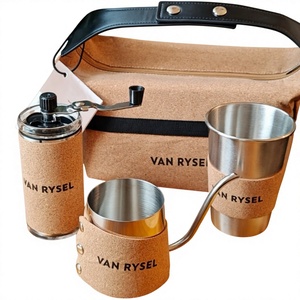 Custom All in One Stainless Steel <b>Portable</b> 450ml <b>Coffee</b> <b>Maker</b> Set with Camping Pour Over <b>Coffee</b> Kettle Grinder <b>Coffee</b> Bag Kit - Product Image 3
