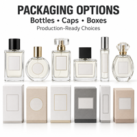 Parfum marin sur mesure en gros OEM ODM Marque privée 50ml Charme qui s'exprime Parfum longue durée Bouteille bleue de luxe
