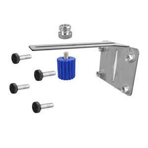 Soporte de nivel para montaje en pared, soporte de nivel infrarrojo de acero inoxidable grueso para niveles láser, uso en bricolaje - Product Image 3