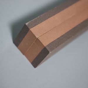 แผ่นขัดเพชรทรงสี่เหลี่ยมผืนผ้าหินลับมีดพร้อมฐานไม้ไผ่กันลื่นประเภทผลิตภัณฑ์เครื่องมือขัด - Product Image 6