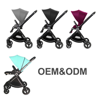 Le siège auto pour bébé se transforme en poussette en quelques secondes Poussette de voyage portable pour bébé