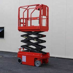 Suministro de fábrica <span class=keywords><strong>Plataforma</strong></span> elevadora de tijera telescópica de elevación automática móvil para reventa a granel - Product Image 4