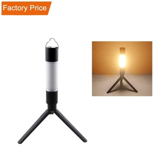 Cắm Trại Di Động <span class=keywords><strong>Stick</strong></span> Lantern Collapsible Treo LED Torch 360 Độ Chiếu Sáng Đen Dog Cắm Trại Đèn Sạc Ánh Sáng - Product Image 1