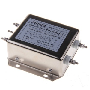 Filtre EMI ZYH-XER-20A 20A 250VAC monophasé pour servomoteurs - Product Image 1
