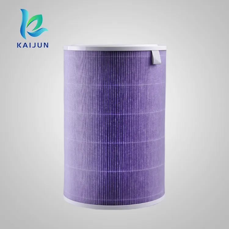Purple Air Purifier Cartridge Hepa Filter Activated Carbon Filter Element Replacement For Xiaomi Mi Air Purifier 1 2s 2 Pro