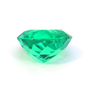 Lab Grown Green Emerald 1,6mm Gemstone Standard Round Brilliant Cut Clock Jewelry Set Personalizado - Product Image 4