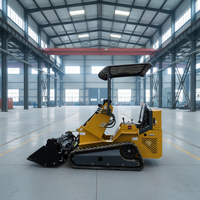 Chargeur compact KY480 de l'usine Kylin, moteur Kubota, certifié CE, mini-excavatrice Kylin hautement rentable