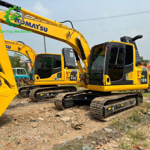 Excavadora Komatsu PC120 usada para orugas hidráulicas de construcción con engranajes de motor de componentes centrales - Product Image 1