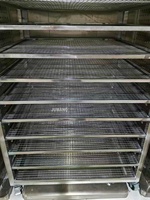 Oven Pengering Sirkulasi Udara Panas JM 304 Stainless Steel Hemat Energi Motor Listrik/Pemanas Gas Daya 20KW untuk Pengeringan Makanan