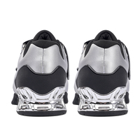 Fabricant chinois OEM Chaussures d'haltérophilie personnalisées Gym Deadlift zapato Trainer Squats Chaussures en cuir Augmenter la hauteur Chaussures de levage pour hommes