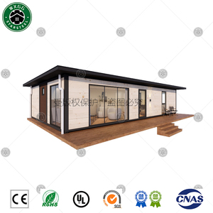 บ้านคอนเทนเนอร์สำเร็จรูปขนาด 40 ฟุต แบบขยายได้ ขายส่งจากโรงงาน บ้านคอนเทนเนอร์สำหรับขนส่งที่แข็งแรงทนทาน - Product Image 2