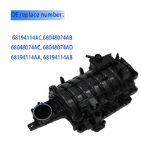 1 Stück Motorluftansaugkrümmer mit Dichtung passend für 2009-2010 Dodge Durango Ram 5.7L V8 OE 68194114AC 68048074AB