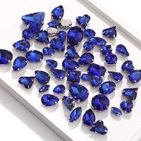 Yantuo Strass en verre cristal à griffes, styles variés, les plus vendus, pour embellissements DIY de robes de mariée et vêtements, à griffe unique