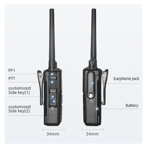 CE Kỹ Thuật Số Máy Quét Vô Tuyến 100 Dặm Walkie Talkie (YANTON DM-980) - Product Image 3