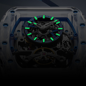 Bonest Gatti logotipo personalizado moda impermeable para hombre muñequeras de lujo Tourbillon relojes de pulsera mecánicos automáticos - Product Image 4