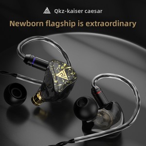 Audífonos Intrauditivos QKZ <span class=keywords><strong>Kaiser</strong></span>, Nuevo Modelo, Controlador Dinámico Impreso en 3D, Bajos Profundos, Música HIFI, Cable de 1.2m para Teléfonos Inteligentes - Product Image 1