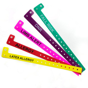 L'hôpital Étanche Patient alerte risque de chute allergie Identification ID Bracelet Bracelets Pour adulte - Product Image 2