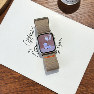 <span class=keywords><strong>Cinturino</strong></span> in Tessuto Intrecciato di Nylon Traspirante per <span class=keywords><strong>Apple</strong></span> <span class=keywords><strong>Watch</strong></span> 10 Ultra2 9 8 <span class=keywords><strong>7</strong></span>, Sostituzione Regolabile con Fibbia Scorrevole - Product Image 3