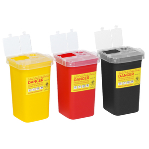 Contenedor Desechable Profesional Personalizado de 1L (1 Cuarto de Galón) para Desechar Jeringas, para Uso Médico - Product Image 4