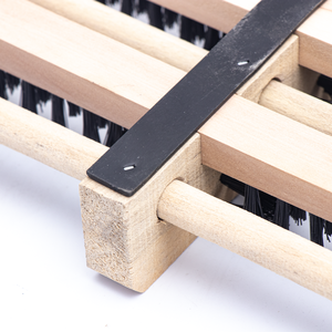 Brosse à chaussures en bois, <span class=keywords><strong>paillasson</strong></span>, brosse de nettoyage durable, brosse à chaussures pour l'extérieur, grattoir pour nettoyer les chaussures de cheval - Product Image 4