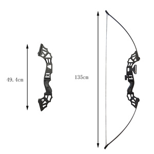 Arco Recurvo de Caza <span class=keywords><strong>M122</strong></span>, Juego de Arco de 30LBS, 40LBS, 50LBS, Deportes de Tiro al Aire Libre, Venta al por Mayor en China - Product Image 6